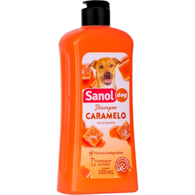 Shampoo Caramelo Sanol Dog 500ml