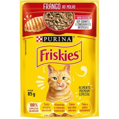 Friskies Sachê Frango ao Molho 85g