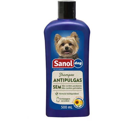 Shampoo Sanol Dog Antipulgas - 500 mL