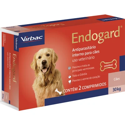 Vermífugo Virbac Endogard para Cães até 30 Kg