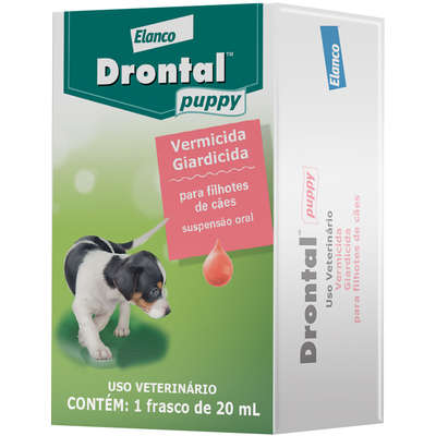 Vermífugo Drontal Puppy para Cães Filhotes 20ml