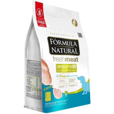 Ração Fórmula Natural Fresh Meat Cães Controle de Peso Raças Mini e Pequena 10kg