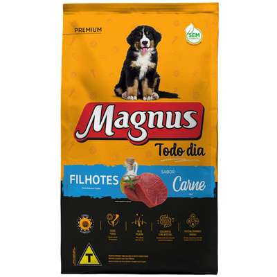 Ração Magnus Todo Dia Filhotes Carne (Kg)