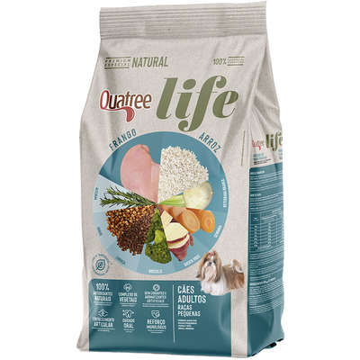 Ração Quatree Life Adultos Raças Pequenas Frango (Kg)