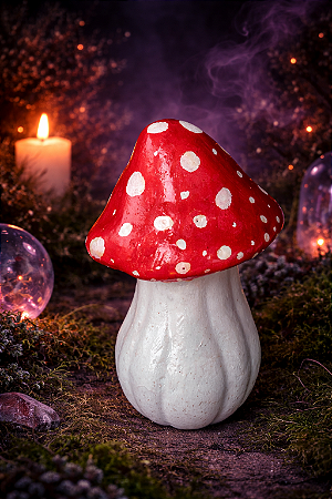 Cogumelo Clássico (Escultura)