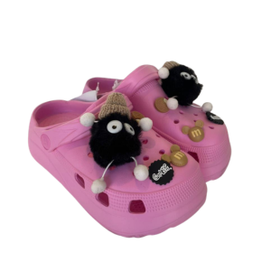 Babuche Plataforma Infantil Rosa