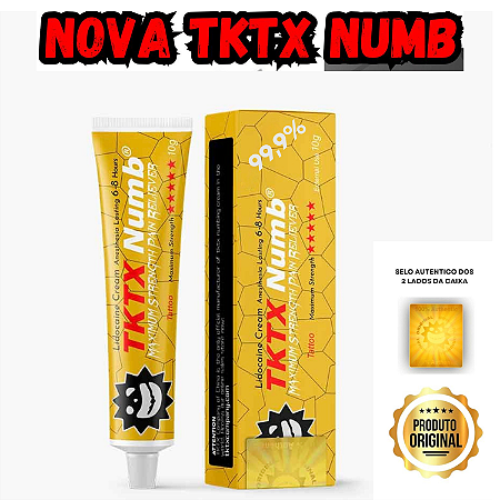 TKTX NUMB GOLD 99,9% #kit
