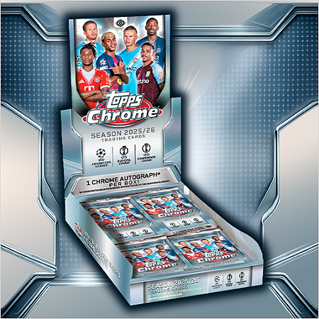 69 - Break Rookie Prime - Chrome UCC 2025/26 - 1 Hobby Box (80 cards)