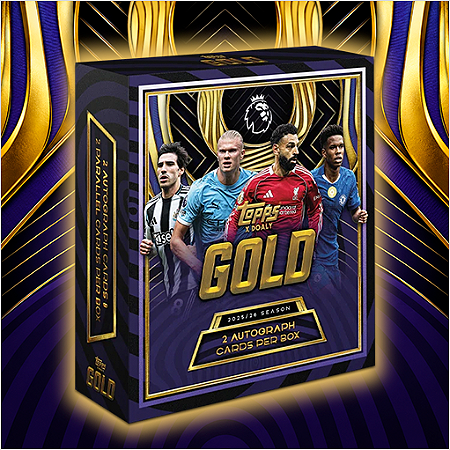 88 - Break Rookie Prime - Gold Premier League 2025-26 - 1 Hobby Box - (40 Cards)