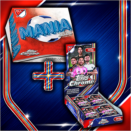 95 - Break Rookie Elite - Mania MLS 2026 e Hobby Box MLS 2026