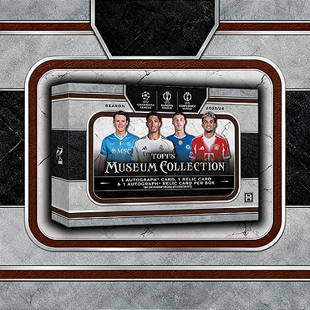 99 - Break Rookie Elite - Museum Collection UCC 2025/26 - 1 Hobby Box (8 Cards)