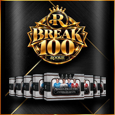 Break 100 - Break Rookie Elite - Museum Collection UCC 2025/26 - 8 Hobby Box (64 Cards)