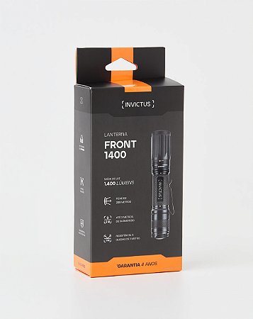 Lanterna Front Invictus 1400 Lumens
