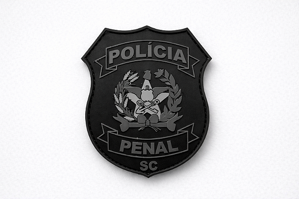 Brasão Policia Penal SC Emborrachado