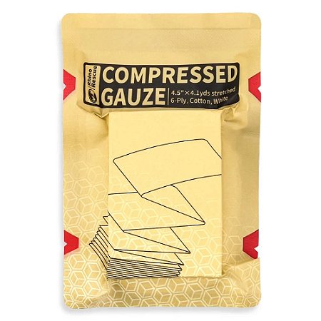 Compressed Gauze