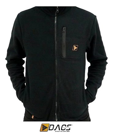 Jaqueta Fleece Soft Season Dacs Preta