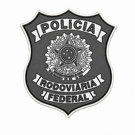 Brasão PRF Negativo