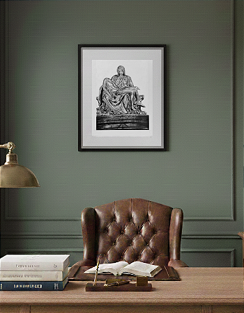 Quadro Desenho realista Pietà