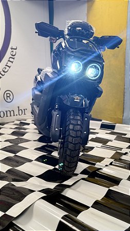 Moto Elétrica 1000w 32 Km Tank Ag 11. Cor Preta