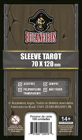 Sleeve Tarot (70 x 120) Bucaneiros