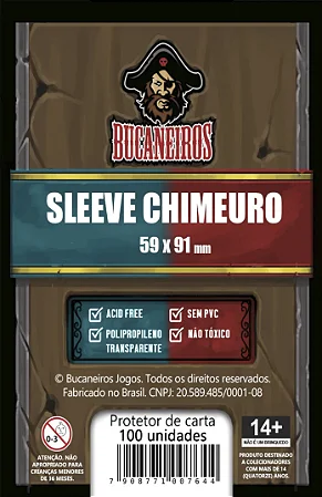 Sleeve Mini Chimeuro (43,5 x 67,5) Bucaneiros