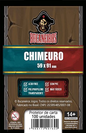 Sleeve Chiumeuro (59 x 91) Bucaneiros