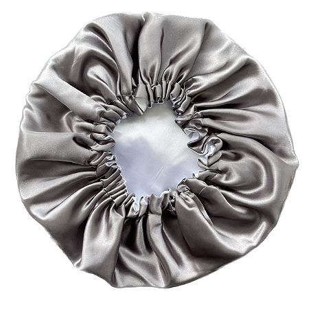 Touca De Cetim Antifrizz Dupla Face com regulador