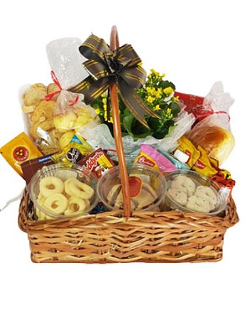 Cesta de Café da manhã Sol Radiante