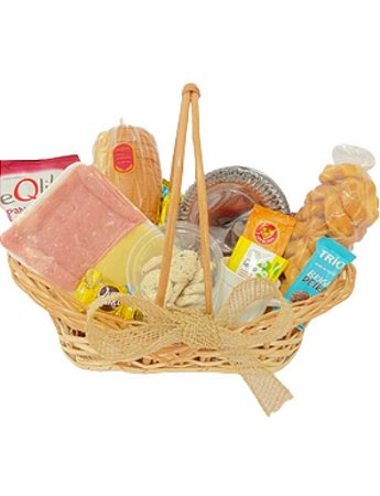 Cesta de café da manhã Rustico