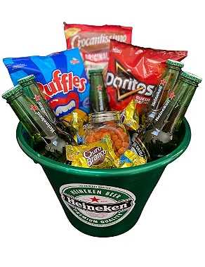 Balde de cerveja Heineken Luxo