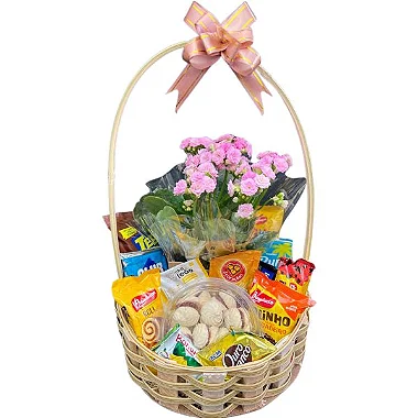 Cesta de café da manhã Little Coffe