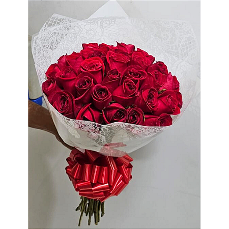 Buquê 36 rosas Vermelhas