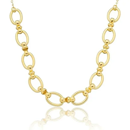 CHOKER ELOS OVAIS B. OURO 18K