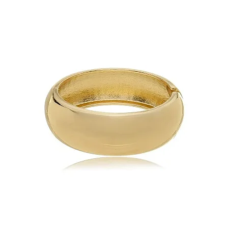 BRACELETE ABAULADO MAX B. OURO 18K