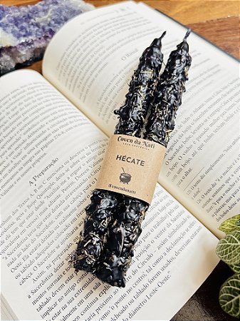 2 Velas Ritualísticas Hécate