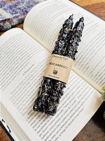 2 Velas Ritualísticas - Descarrego