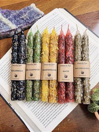 Kit 10 Velas Ritualísticas