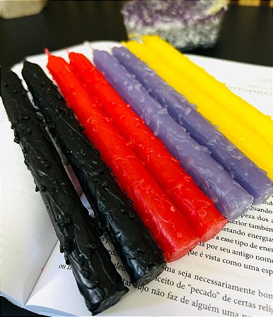 Kit 8 Velas Intencionadas