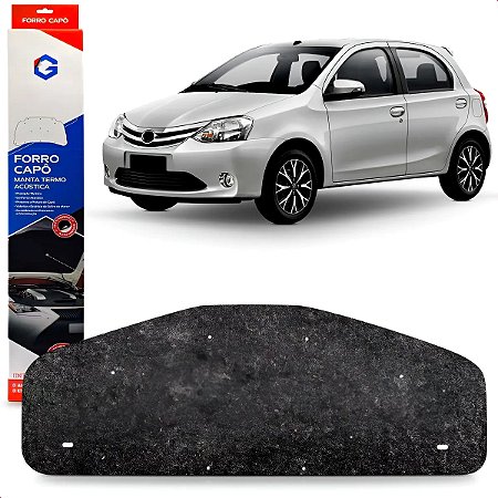 Forro Manta Do Capô Anti Chamas e Ruído Etios 2012 Até 2015