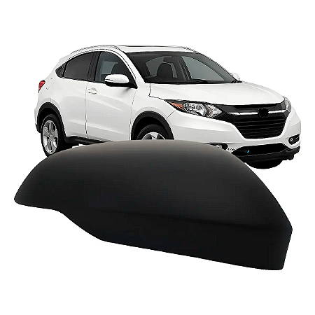Capa Retrovisor HR-V 2015 Até 2021 Preto Sem Pisca