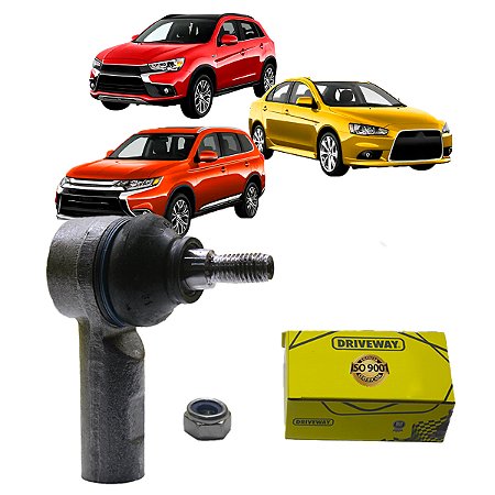 Terminal de Direção Outlander ASX Lancer 2011 Até 2019