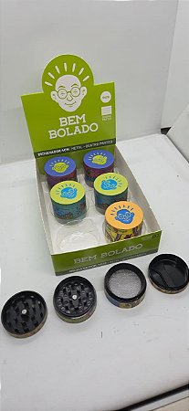 Dichavador Bem Bolado De Metal 4 Partes personalizado