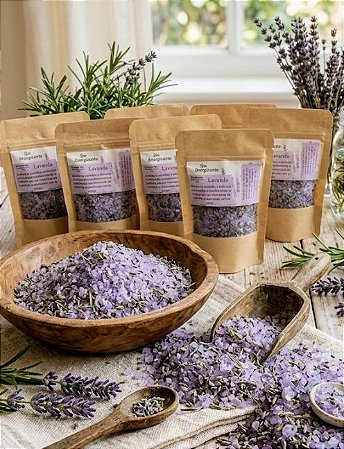 Sais Escalda Pés Lavanda