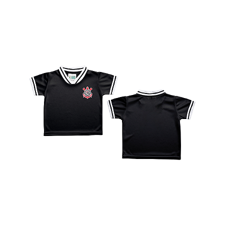 Camiseta Corinthians para Bebê Oficial da Torcida Baby | Bebê Mania