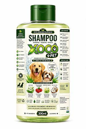 SHAMPOO VEGANO XOCÔ 300ML - BANHO ECODERMATOLÓGICO