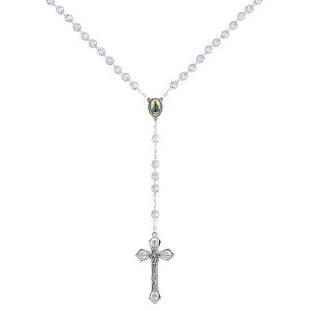 Terço Católico de Cristal