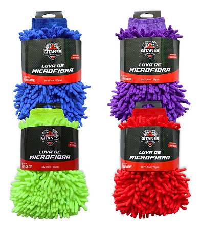 Luva Microfibra Gitanes Cores Sortidas