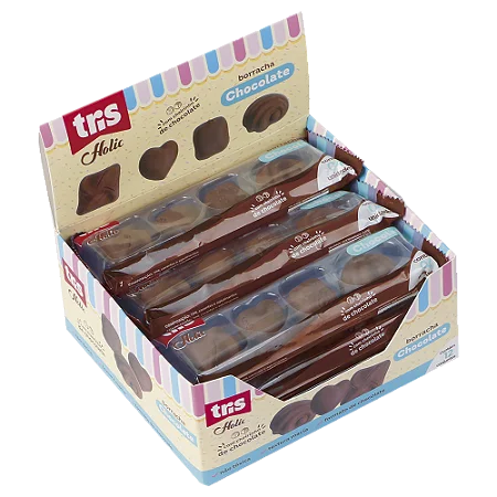 Borracha Chocolate Holic Docinhos C/ 4 Cada – Tris