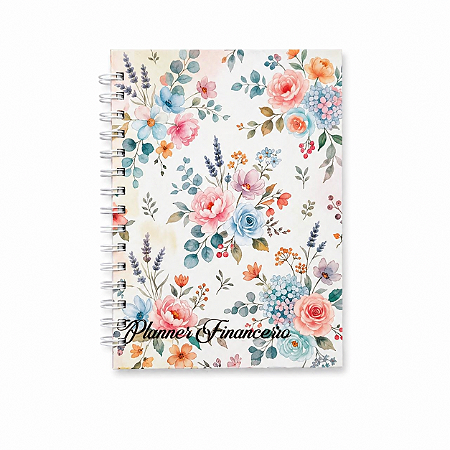 Planner Financeiro - Floral 01