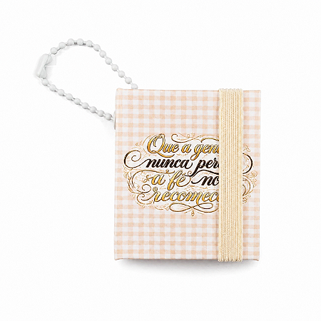 Mini Book - Nunca perca a fé
